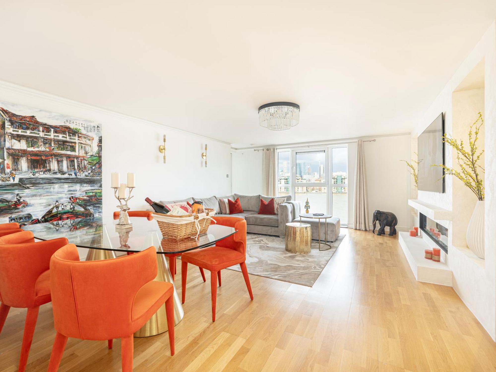 The View Greenwich - Luxury River Thames Apartment Лондон Экстерьер фото
