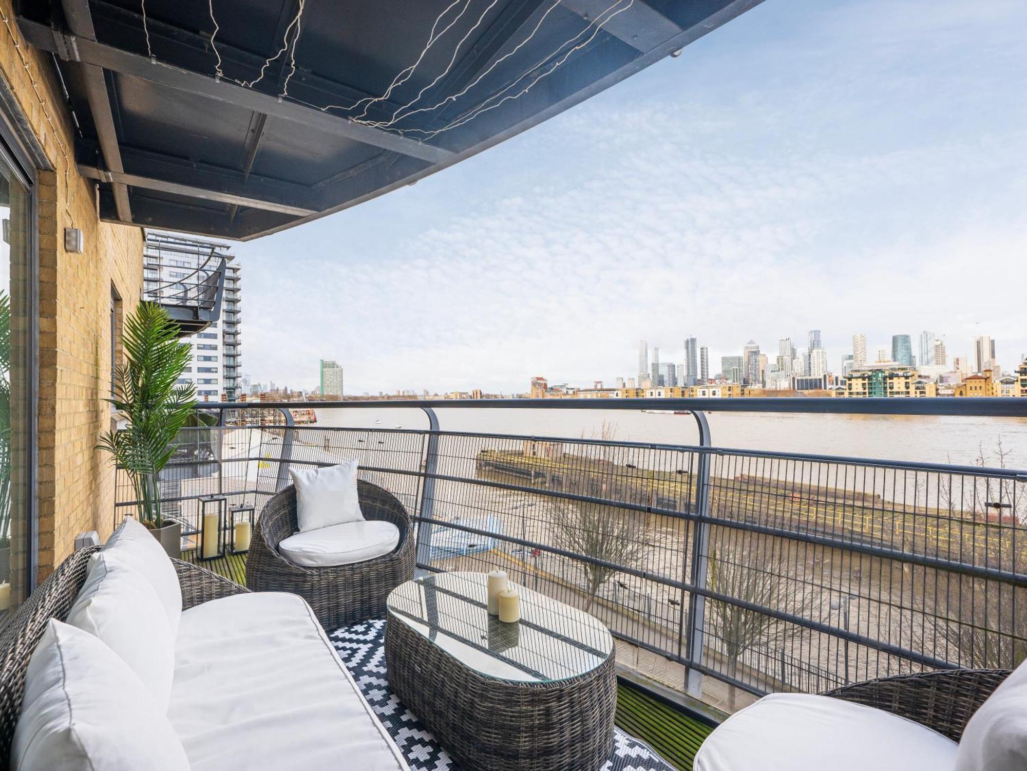 The View Greenwich - Luxury River Thames Apartment Лондон Экстерьер фото