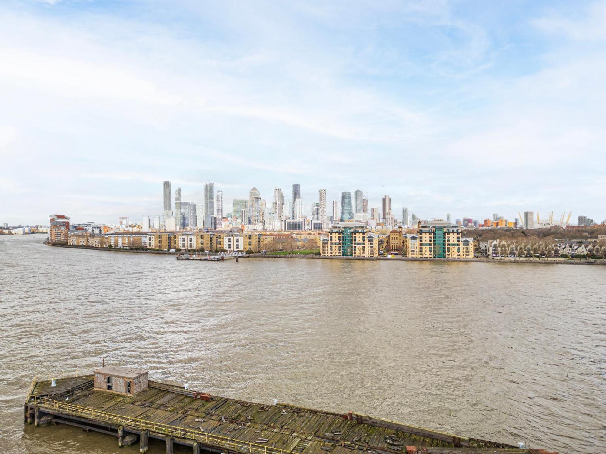 The View Greenwich - Luxury River Thames Apartment Лондон Экстерьер фото