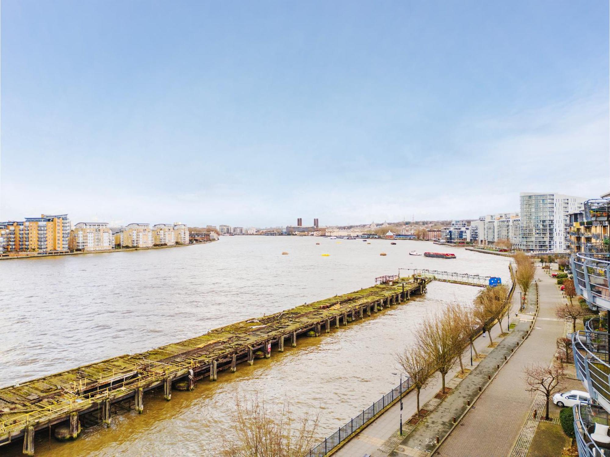 The View Greenwich - Luxury River Thames Apartment Лондон Экстерьер фото